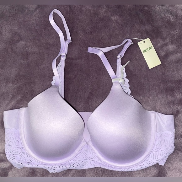 NWT - Aerie Lilac Purple Lace Bra - Size: 36B - Picture 1 of 4